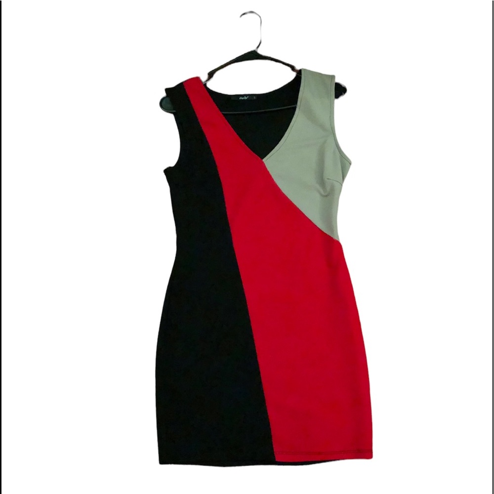 Causal knee length dress